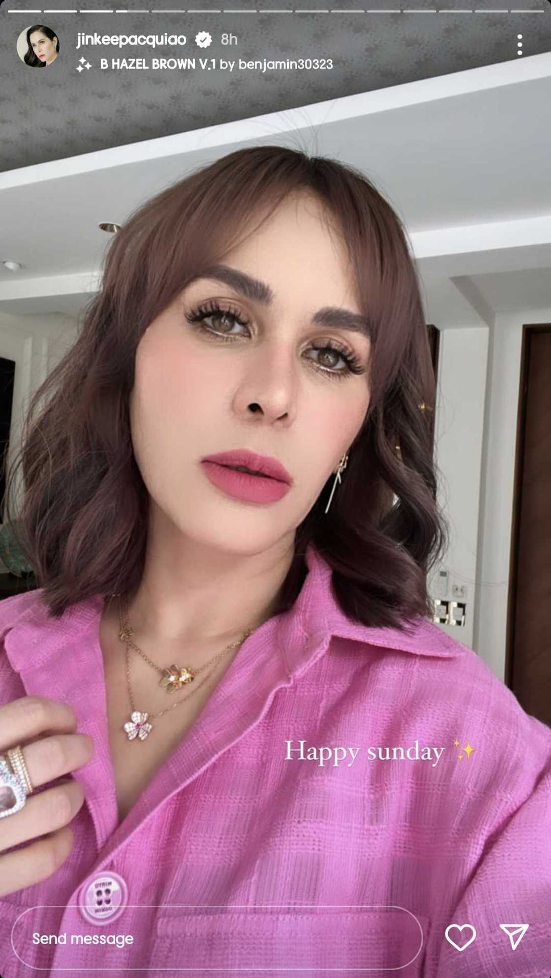 Jinkee Pacquiao rocks shorter hairstyle in viral photos on social media Jinkee Pacquiao rocks shorter hairstyle in viral photos on social media