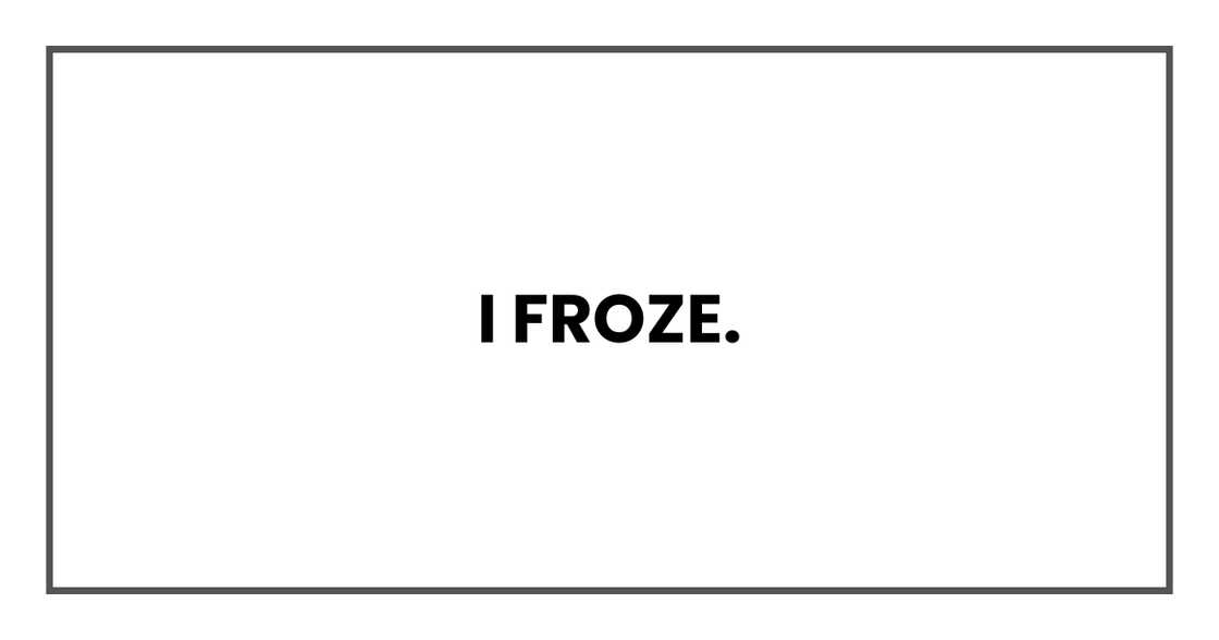 Painful school truth.