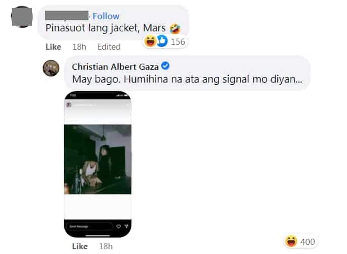 Xian Gaza, tinag si Skusta Clee sa post ukol sa IG story ng rapper kasama si TikToker Aira Lipata