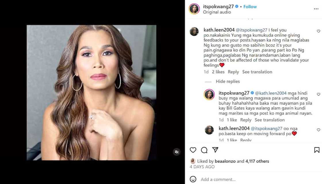 Pokwang, sa kanyang komento ay binatikos ang kanyang mga bashers: “Baka mas mayaman pa sila kay Bill Gates” Pokwang, sa kanyang komento ay binatikos ang kanyang mga bashers: “Baka mas mayaman pa sila kay Bill Gates”