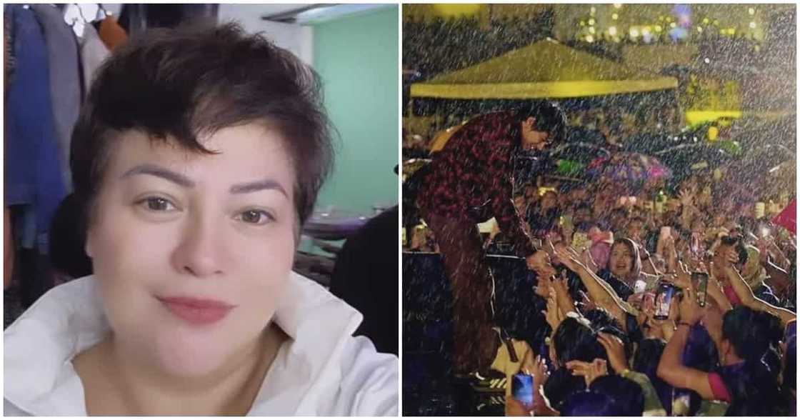Karla Estrada, pinasalamatan ang mga dumalo sa Pagkakaisa Concert kahit umuulan Karla Estrada, pinasalamatan ang mga dumalo sa Pagkakaisa Concert kahit umuulan