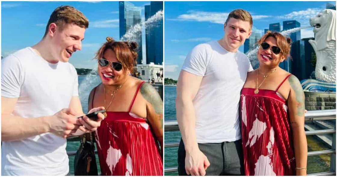 Brenda Mage, ibinida ang picture kasama ang afam: "Dito ko lang pala sya mahahanap sa Singapore" Brenda Mage, ibinida ang picture kasama ang afam: "Dito ko lang pala sya mahahanap sa Singapore"