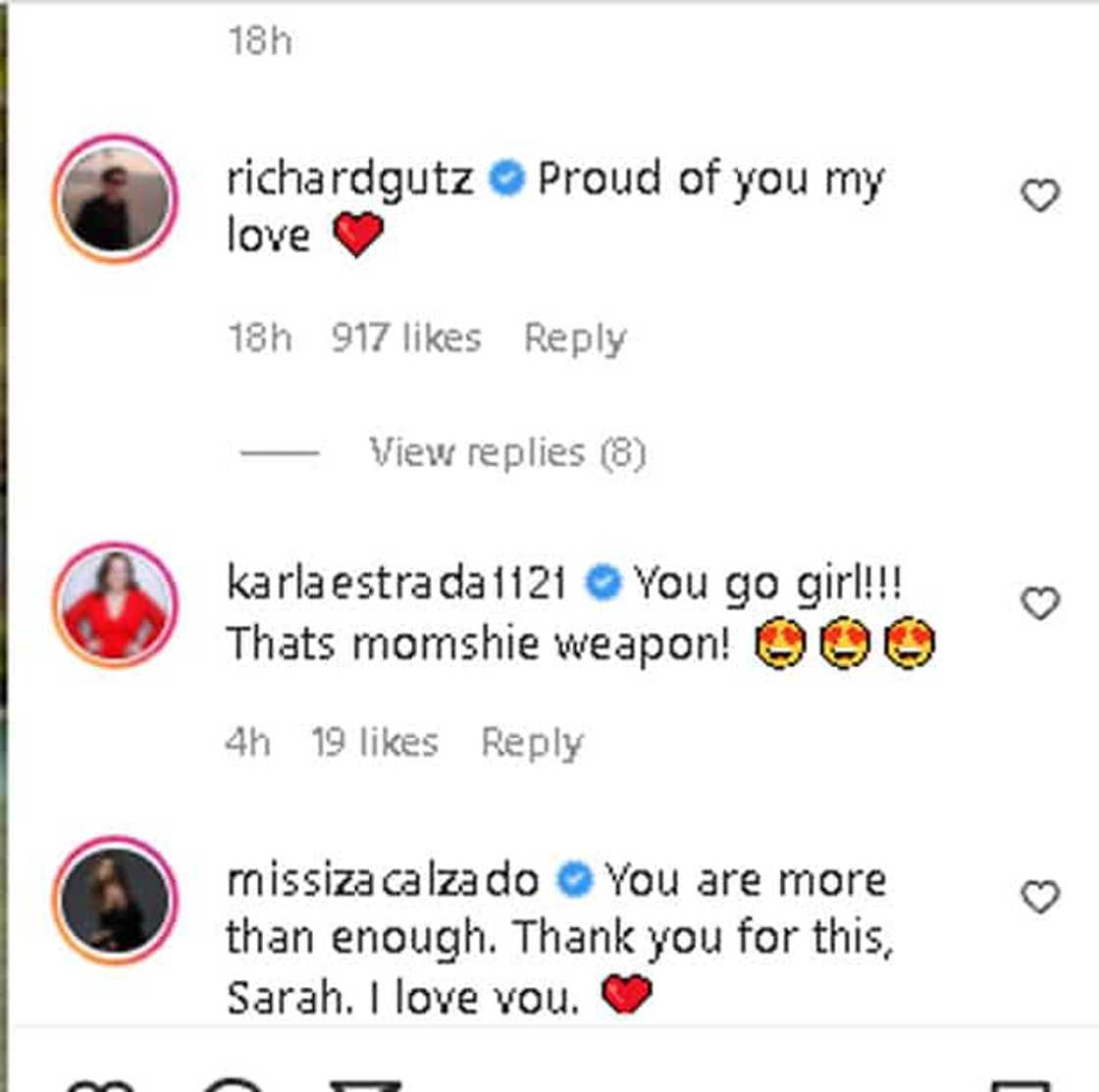Richard Gutierrez, proud of Sarah Lahbati for baring her stretch marks Richard Gutierrez, proud of Sarah Lahbati for baring her stretch marks