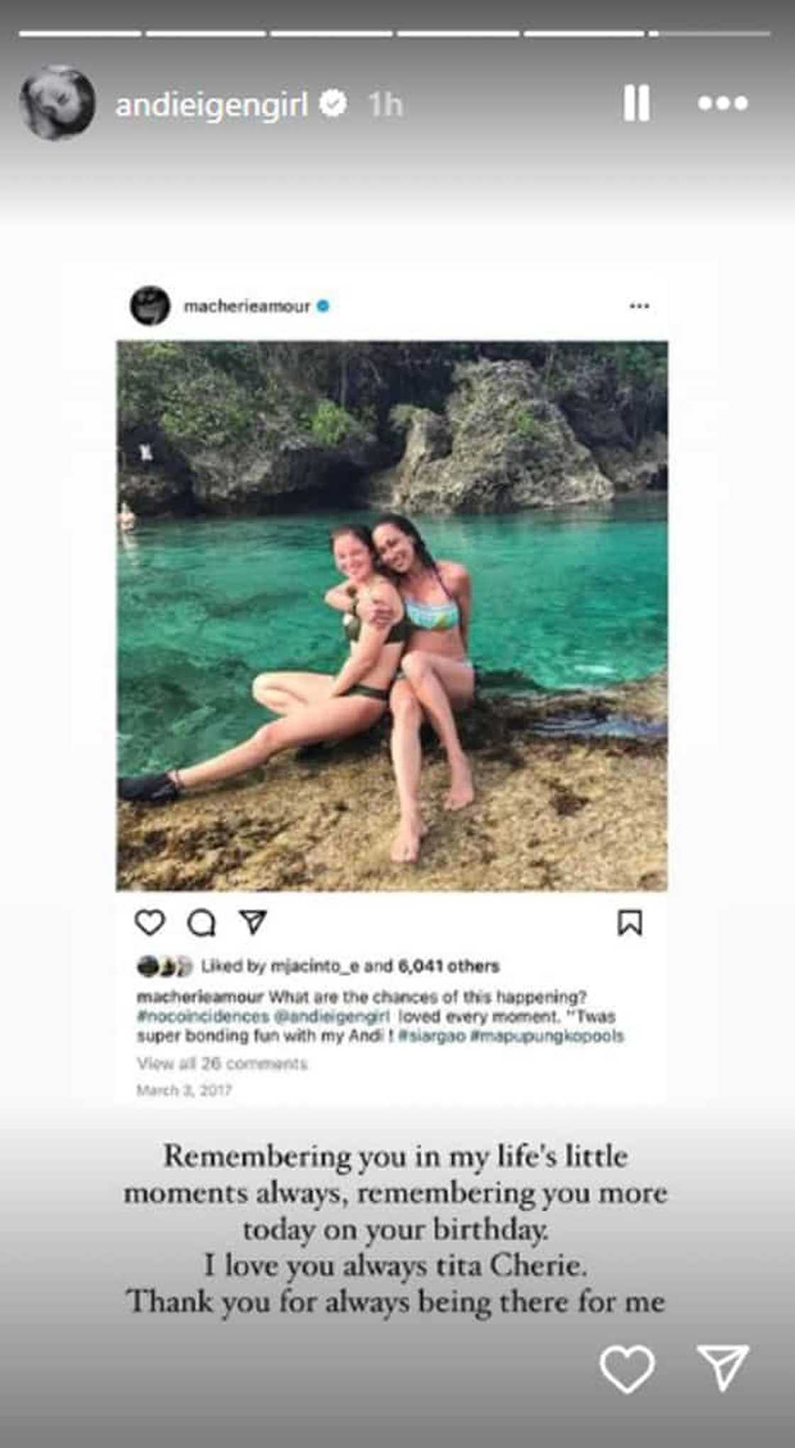 Photo: Andi Eigenmann (@andieigengirl) Photo: Andi Eigenmann (@andieigengirl)