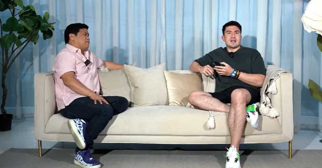 Ogie Diaz and Luis Manzano (Screengrab from Luis Manzano's YouTube channel) Ogie Diaz and Luis Manzano (Screengrab from Luis Manzano's YouTube channel)