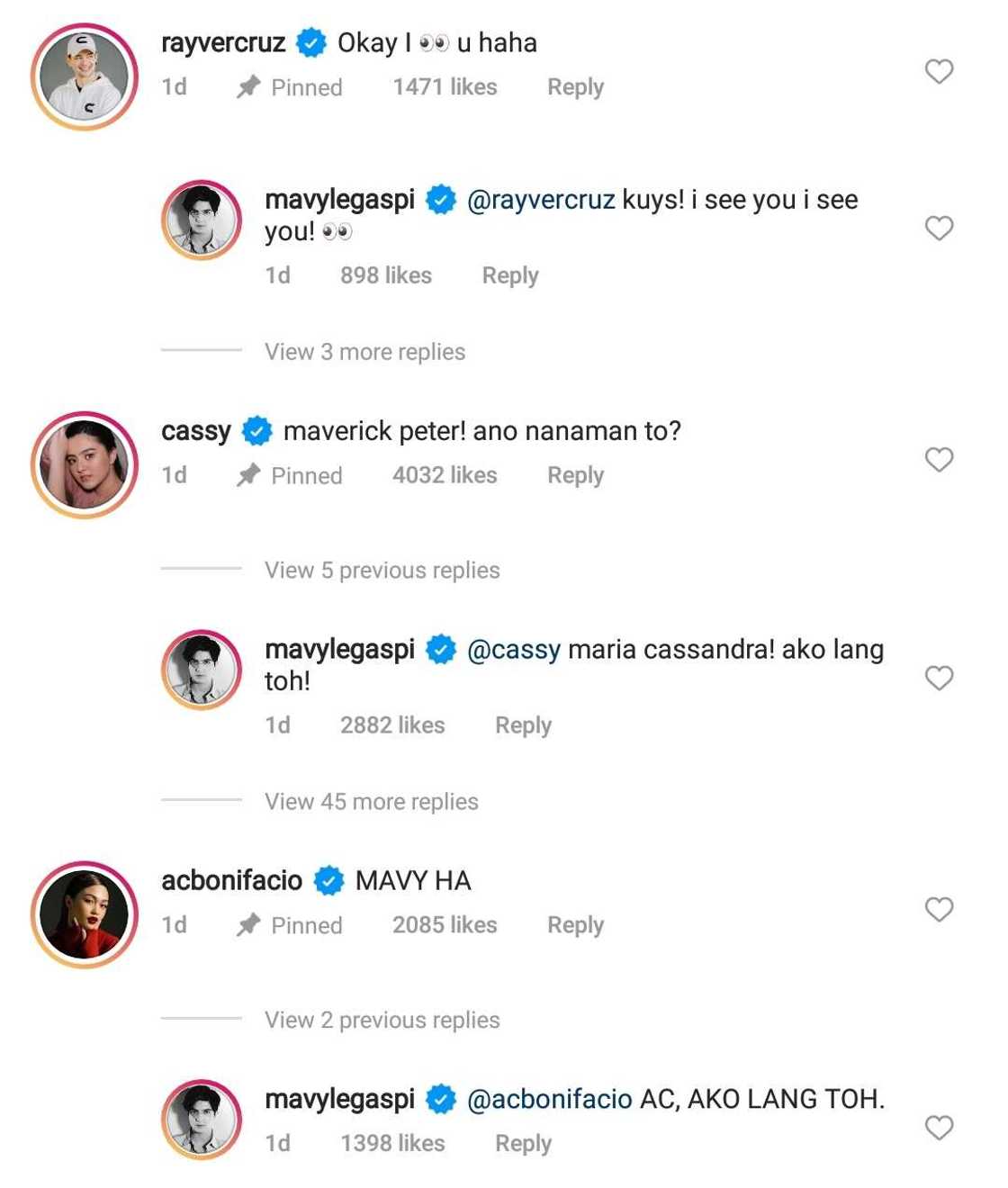 Mavy Legaspi, nag-post ng pic ni Kyline Alcantara; celebs, kinilig ng todo