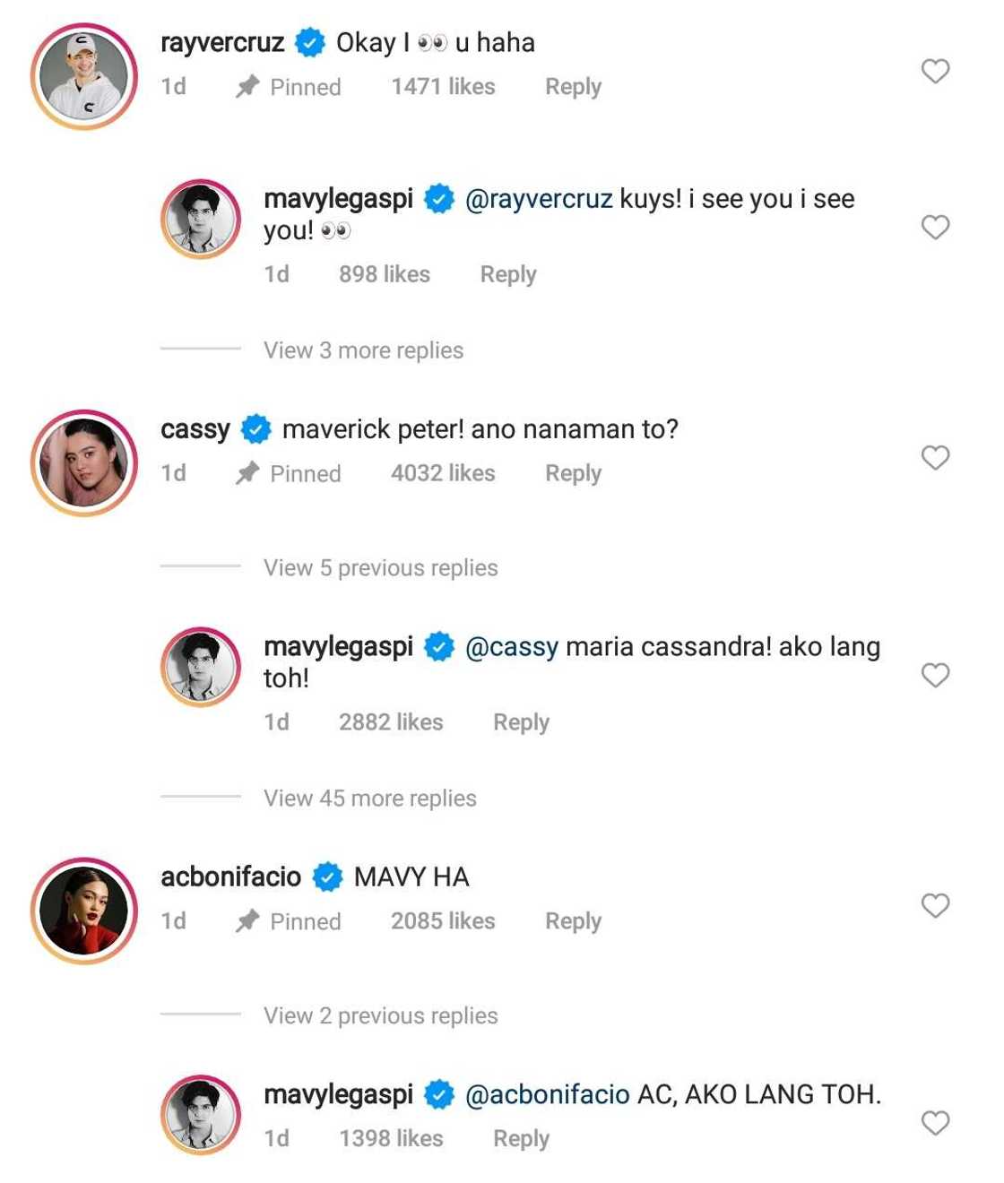 Mavy Legaspi, nag-post ng pic ni Kyline Alcantara; celebs, kinilig ng todo Mavy Legaspi, nag-post ng pic ni Kyline Alcantara; celebs, kinilig ng todo