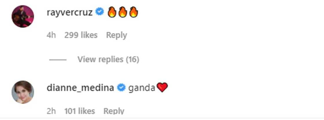 Dianne Medina, Rayver Cruz gush over Julie Anne San Jose's stunning photo: "ganda" Dianne Medina, Rayver Cruz gush over Julie Anne San Jose's stunning photo: "ganda"