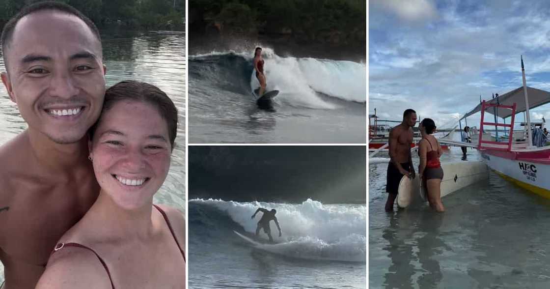 Andi Eigenmann, ipinasilip ang sunrise surf date nila ni Philmar Alipayo