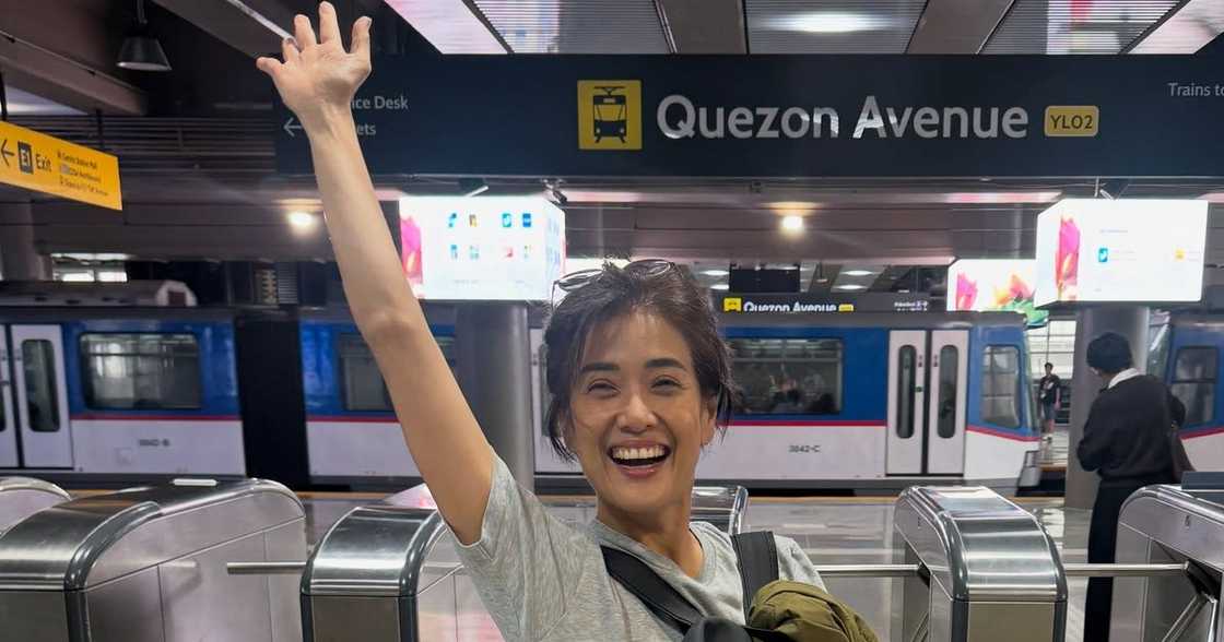 Bernadette Sembrano, nag-MRT papasok sa trabaho sa gitna ng baha at trapik sa EDSA