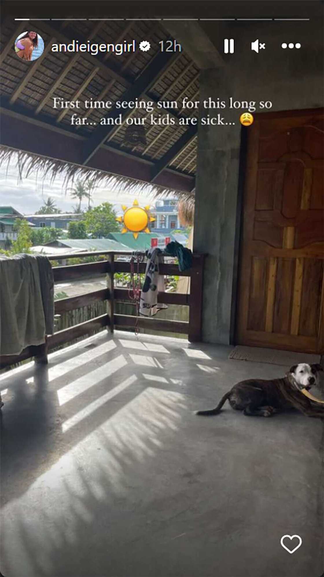 Andi Eigenmann, nalungkot dahil kung kelan pa lumabas si Haring Araw, saka naman nagkasakit mga anak Andi Eigenmann, nalungkot dahil kung kelan pa lumabas si Haring Araw, saka naman nagkasakit mga anak