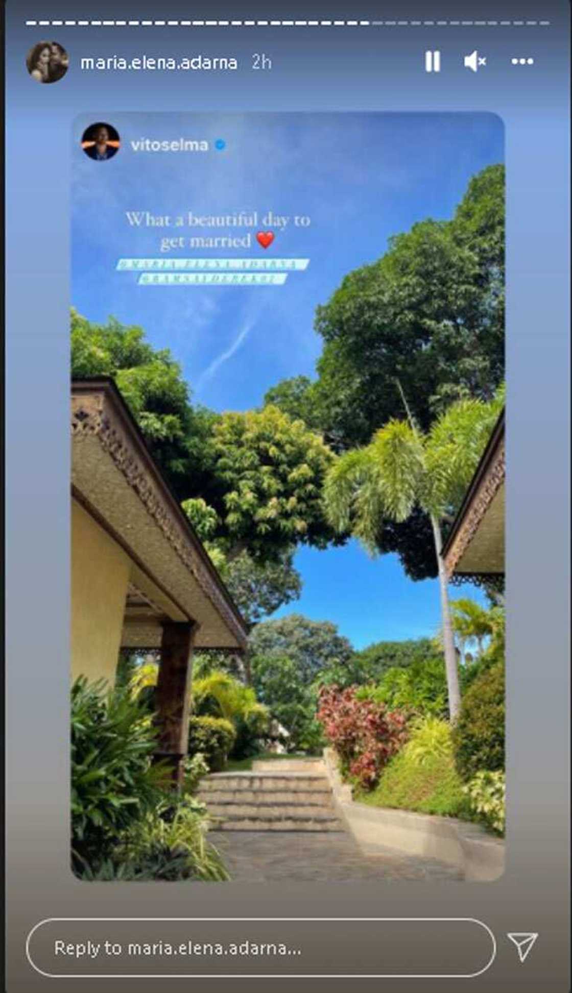 Vito Selma hints Ellen Adarna, Derek Ramsay, will wed 11.11 Vito Selma hints Ellen Adarna, Derek Ramsay, will wed 11.11