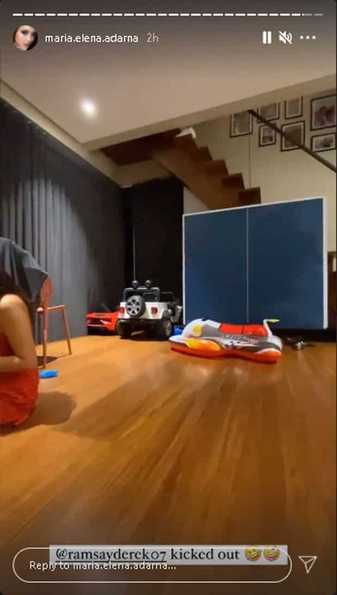 Derek Ramsay, "kicked out" sa kanyang old gym; ginawang playroom na ni Elias Derek Ramsay, "kicked out" sa kanyang old gym; ginawang playroom na ni Elias