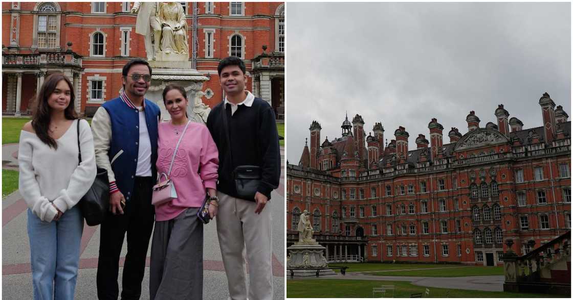 Jinkee Pacquiao, may pasilip sa first day ng anak na si Mary Pacquiao sa Royal Holloway