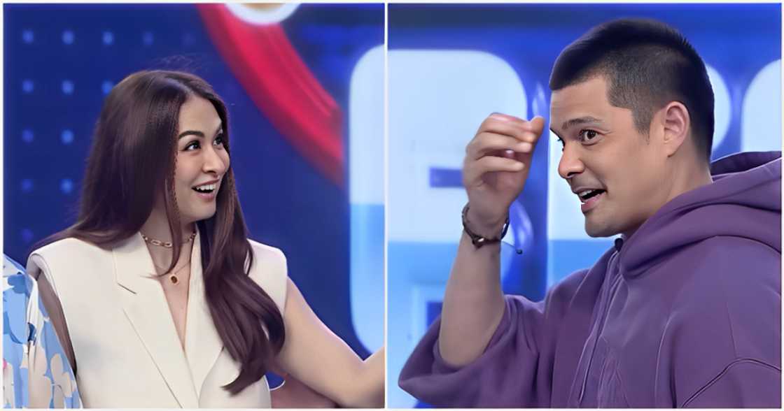 Reaksiyon ni Marian Rivera nang tawagin ni Dingdong Dantes sa kanyang first name, kinaaliwan Reaksiyon ni Marian Rivera nang tawagin ni Dingdong Dantes sa kanyang first name, kinaaliwan