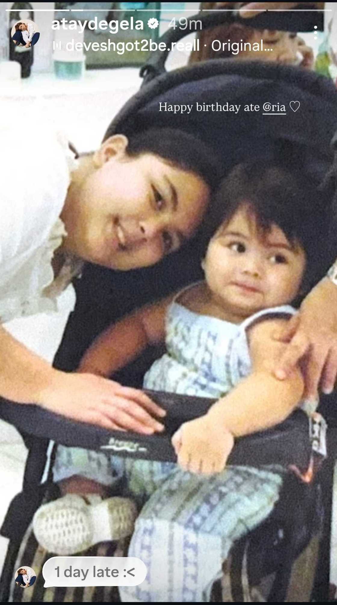 Gela Atayde, ibinahagi kung gaano kahalaga si Ria Atayde sa kanyang buhay Gela Atayde, ibinahagi kung gaano kahalaga si Ria Atayde sa kanyang buhay