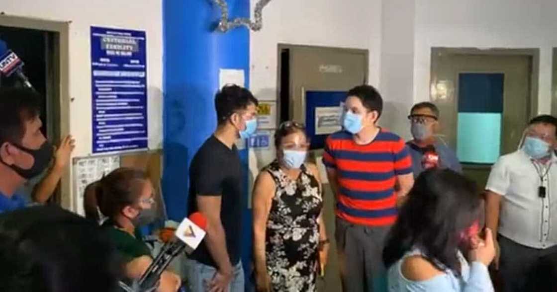 Video of release of three suspects in Christine Dacera case from police station, viral Video of release of three suspects in Christine Dacera case from police station, viral