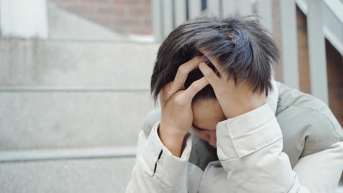 Dissapointed teen Dissapointed teen