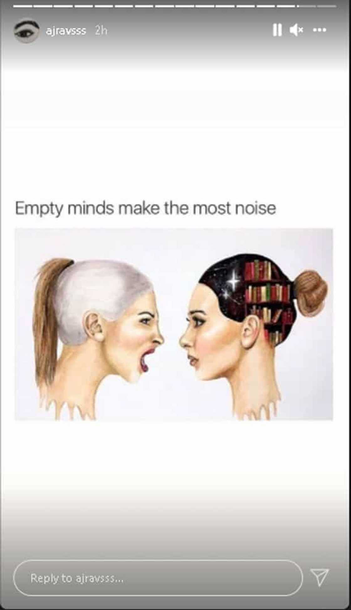 AJ Raval, may patama sa mga taong walang laman ang utak AJ Raval, may patama sa mga taong walang laman ang utak