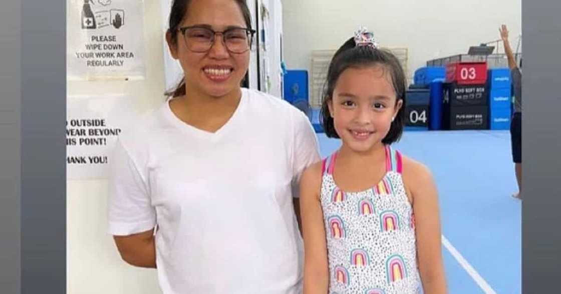 Hidilyn Diaz and Zia Dantes Hidilyn Diaz and Zia Dantes