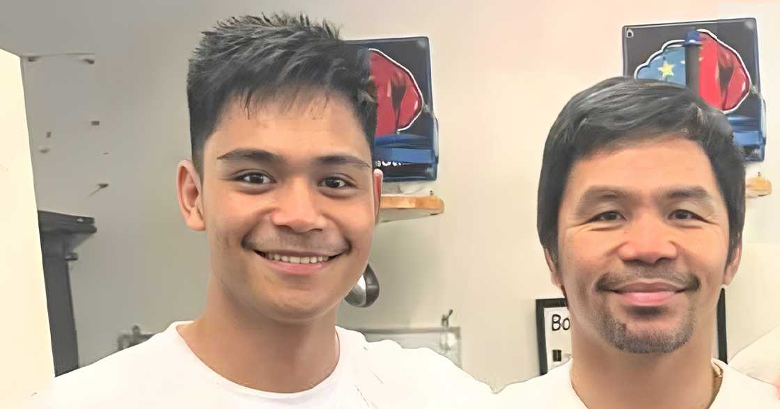 Manny Pacquiao’s son, Eman Bacosa, goes viral for boxing skills and striking celebrity resemblance Manny Pacquiao’s son, Eman Bacosa, goes viral for boxing skills and striking celebrity resemblance