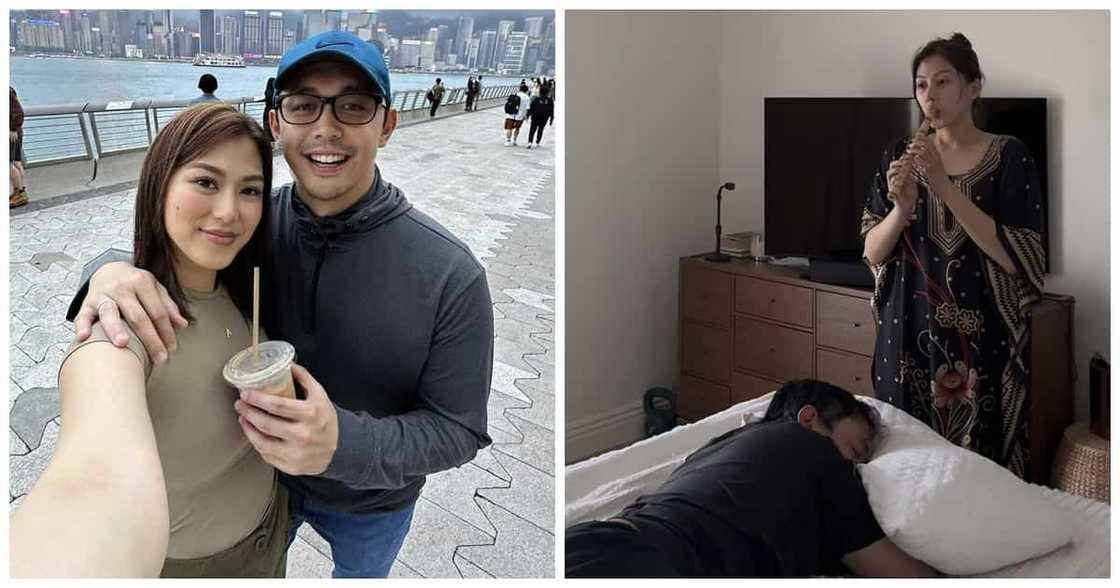 Video ng pang-aasar ni Alex Gonzaga kay Mikee Morada habang ito'y natutulog, viral Video ng pang-aasar ni Alex Gonzaga kay Mikee Morada habang ito'y natutulog, viral