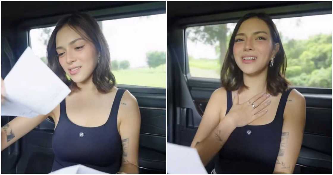 "Bakit ganto kamahal?": Mika Salamanca, nalula sa pa-'kuryente reveal' niya "Bakit ganto kamahal?": Mika Salamanca, nalula sa pa-'kuryente reveal' niya