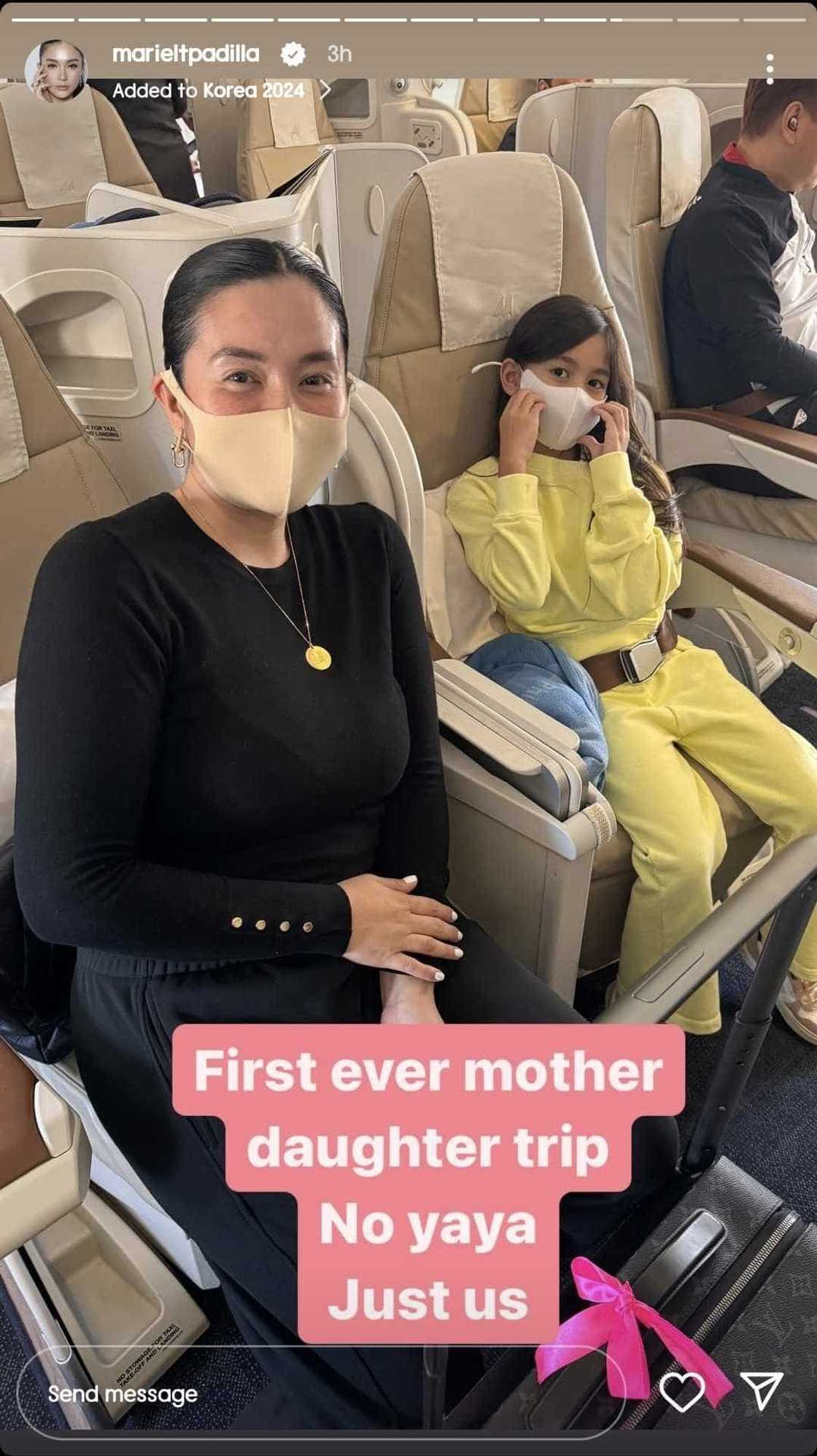 Mariel Padilla sa first mother-and-daughter trip nila: "No yaya, just us"