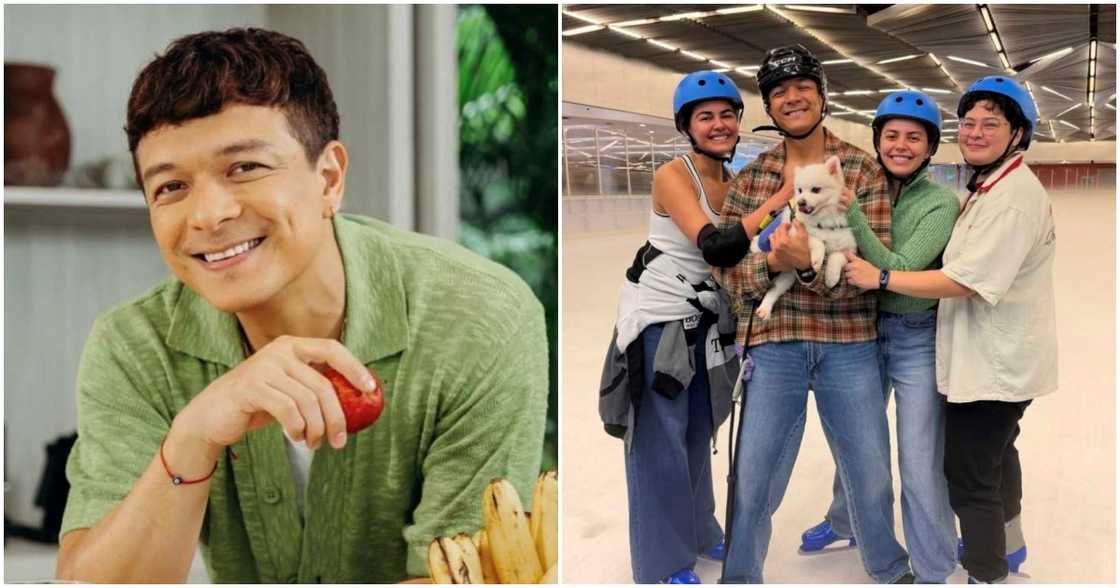 "Courtesy of the baba": Jericho Rosales, pinasalamatan si Janine Gutierrez sa birthday treat nito