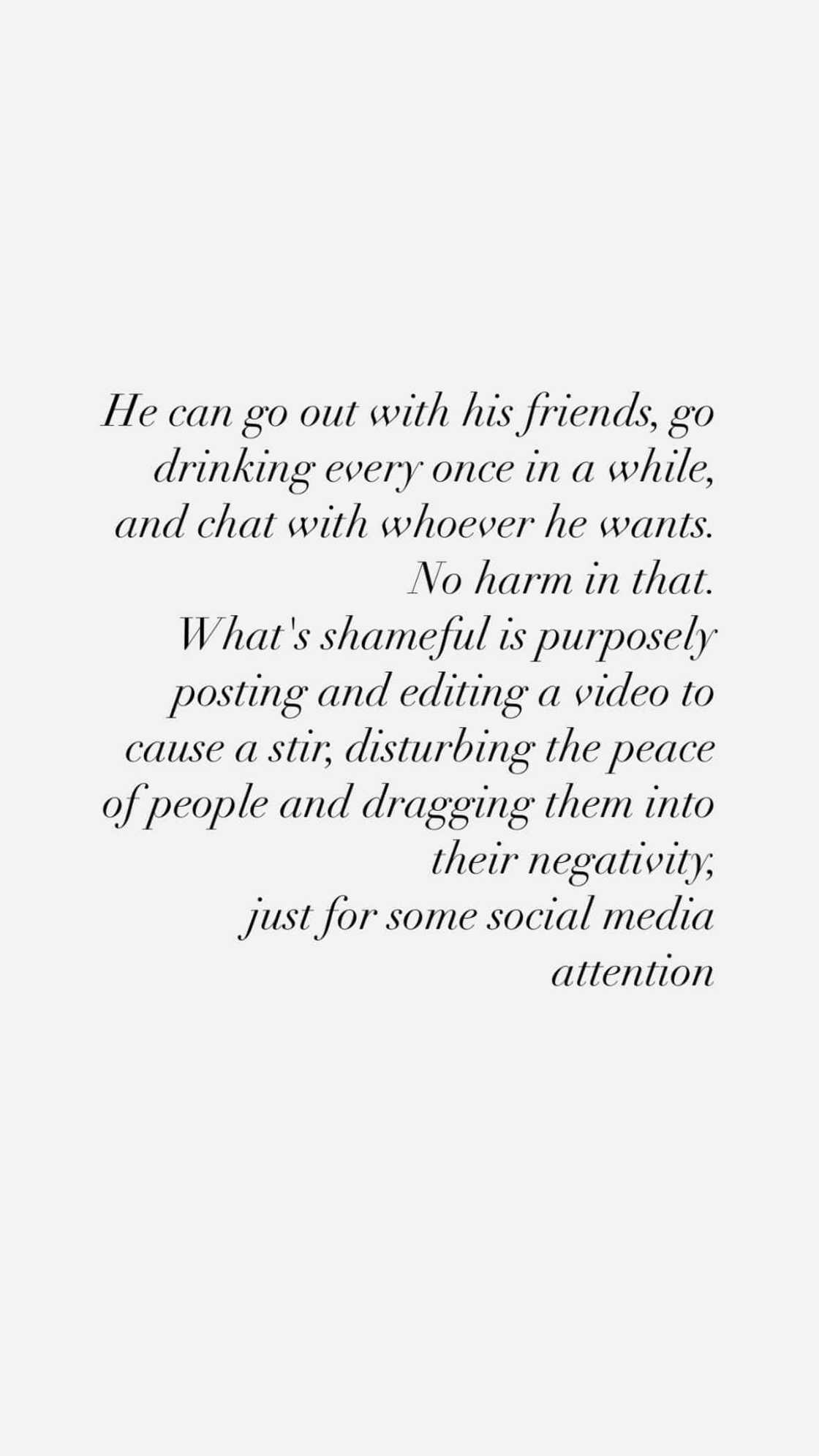 Andi Eigenmann: "What's shameful is purposely posting and editing a video to cause a stir" Andi Eigenmann: "What's shameful is purposely posting and editing a video to cause a stir"