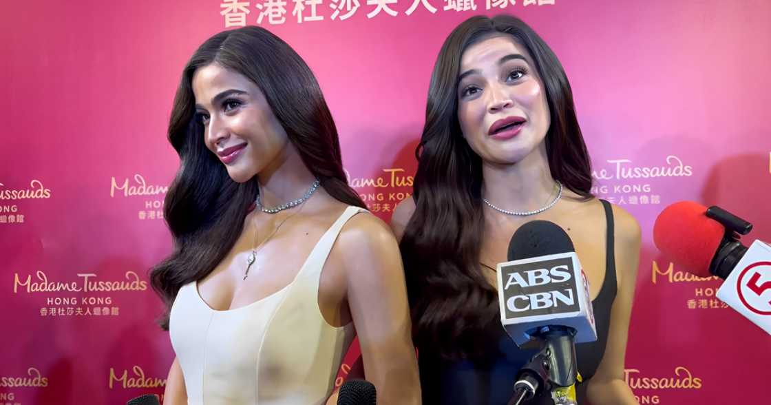 Anne Curtis, matapos i-unveil ang Madame Tussauds wax figure niya, may kwelang mensahe sa OFWs