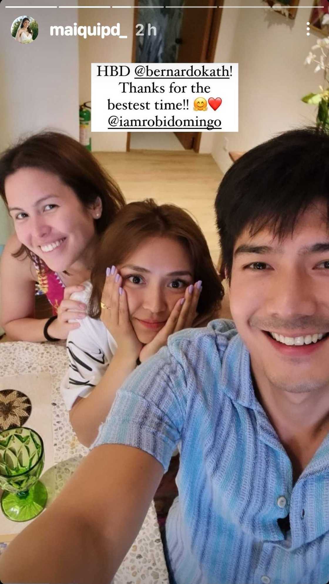 Robi Domingo’s wife Maiqui Pineda posts sweet birthday greeting for Kathryn Bernardo