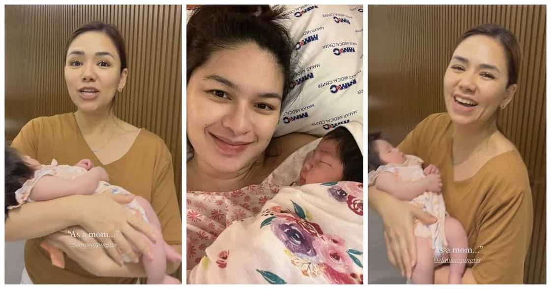 Danica Sotto, video niya kasama si Baby Mochi, viral: "Kapatid ko pala"