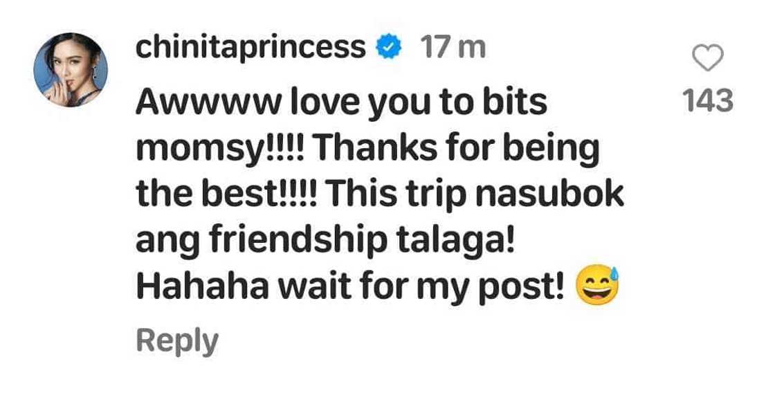 Kim Chiu, may sweet na reply sa appreciation post ni Bella Padilla para sa kanya: “Awwww”