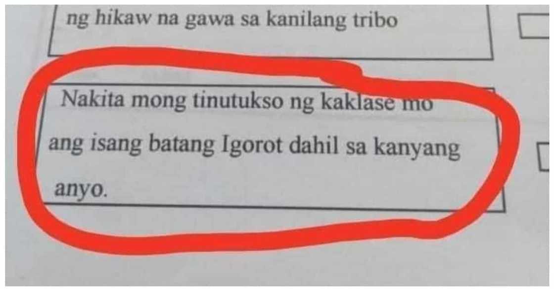 Netizen, umalma sa laman ng learning module tungkol sa mga "Igorot"