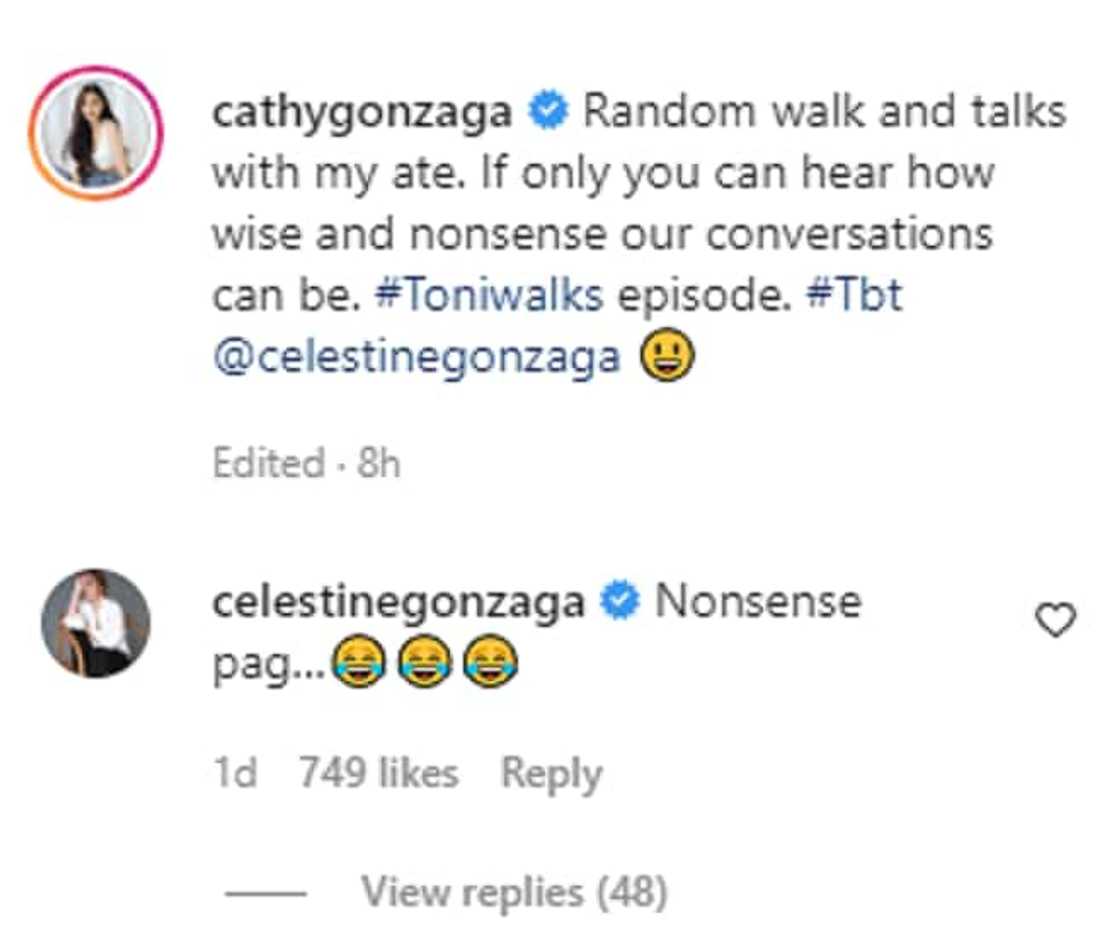 Alex Gonzaga posts lovely photos with sister Toni Gonzaga: "#Toniwalks episode" Alex Gonzaga posts lovely photos with sister Toni Gonzaga: "#Toniwalks episode"