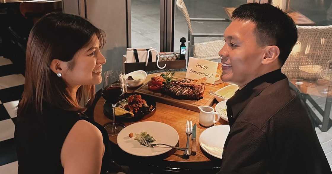 Scottie Thompson, Jinky Serrano celebrate 4th wedding anniversary in Singapore Scottie Thompson, Jinky Serrano celebrate 4th wedding anniversary in Singapore