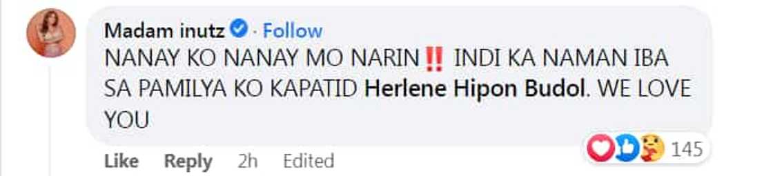 Herlene Budol, emosyonal habang niyayakap ang ina ni Madam Inutz: “Ganto rin 'yung balat ng nanay ko” Herlene Budol, emosyonal habang niyayakap ang ina ni Madam Inutz: “Ganto rin 'yung balat ng nanay ko”