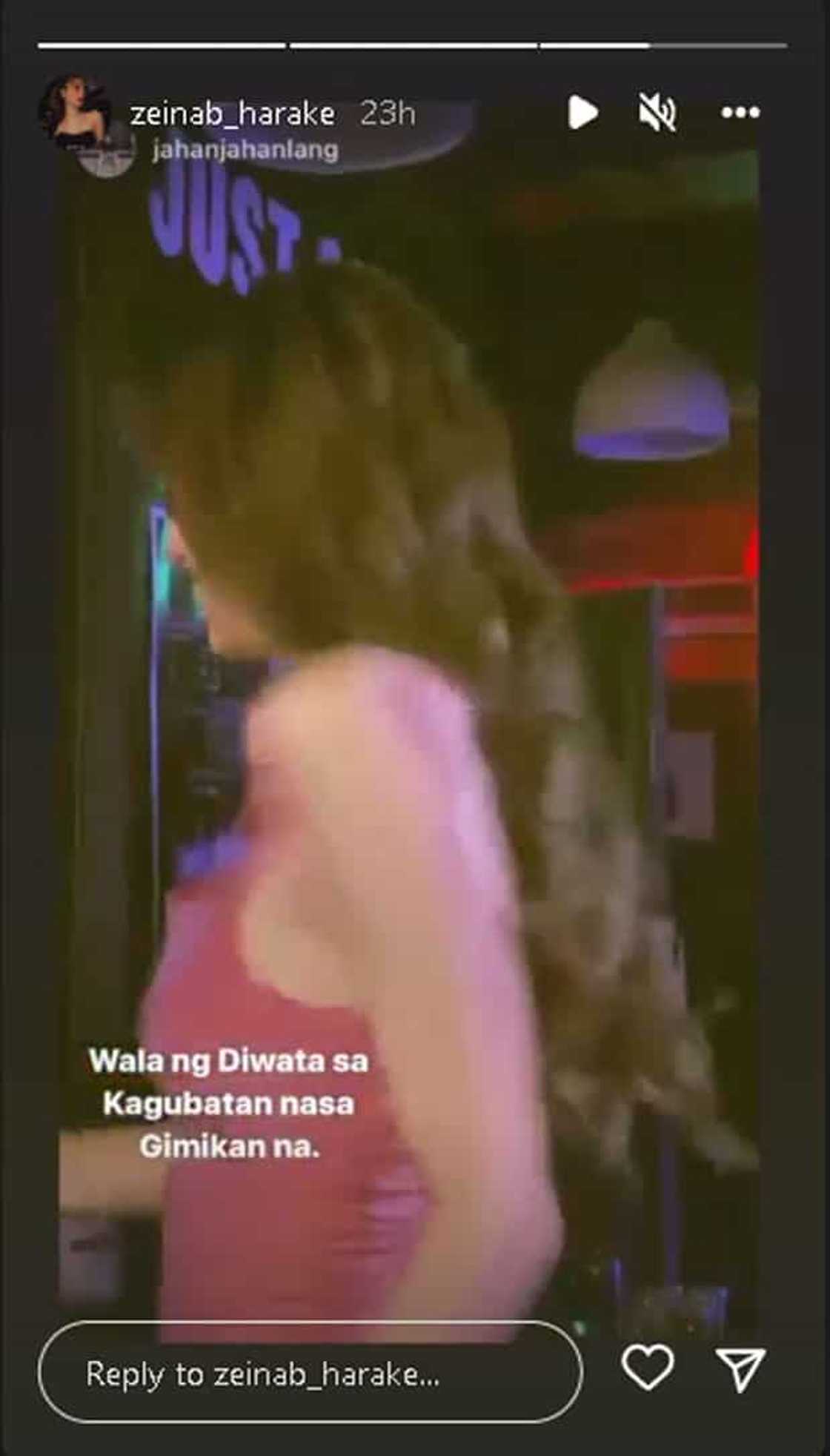 Zeinab Harake, ni-repost ang tungkol sa mga diwata na nasa gimikan na ngayon Zeinab Harake, ni-repost ang tungkol sa mga diwata na nasa gimikan na ngayon