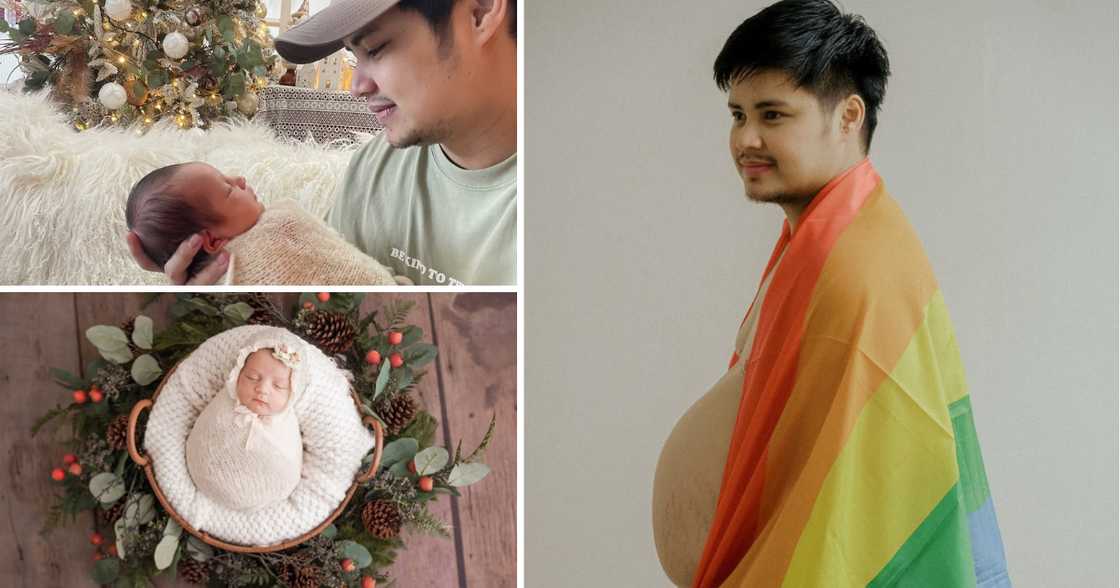 Transman Jesi Corcuera, ipinakita na ang mukha ng baby niya; ibinida ang photoshoot nito