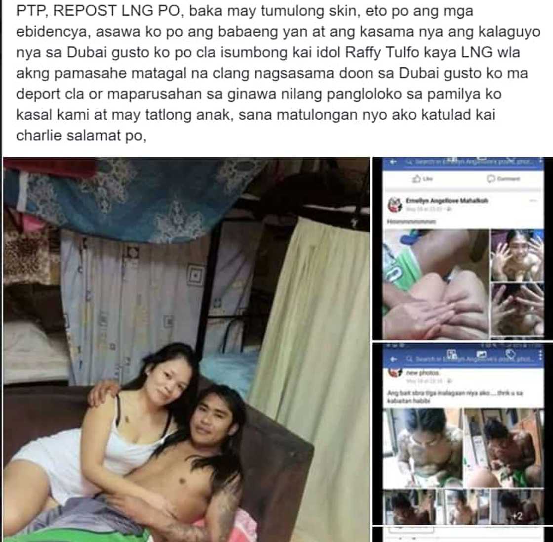 Isa na namang asawa ng OFW, humihingi ng tulong upang maparusahan ang asawang nanloko Isa na namang asawa ng OFW, humihingi ng tulong upang maparusahan ang asawang nanloko