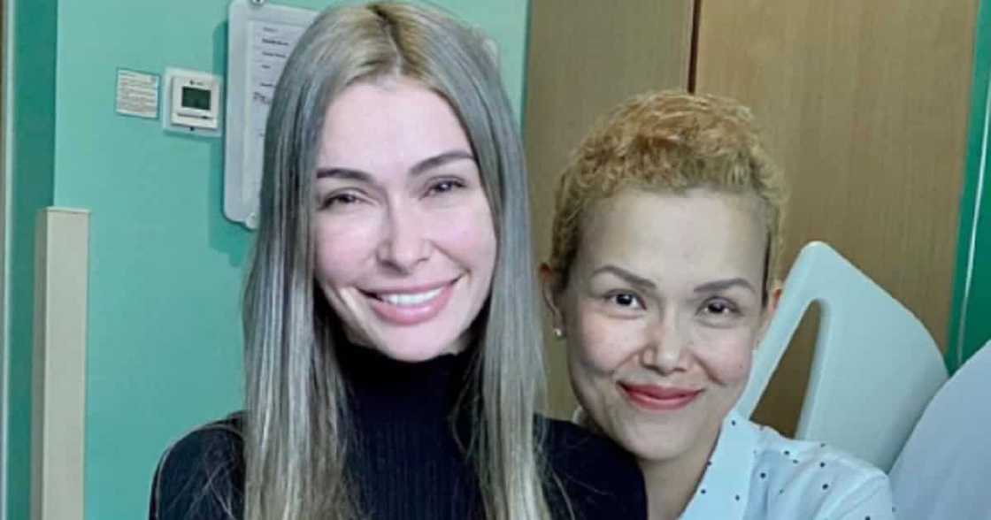 Jaymee Joaquin, binista ng cancer survivor na si Daiana Menezes sa ospital Jaymee Joaquin, binista ng cancer survivor na si Daiana Menezes sa ospital
