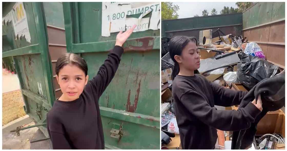 Lyca Gairanod, sinubukan ang dumpster diving habang nasa Amerika Lyca Gairanod, sinubukan ang dumpster diving habang nasa Amerika