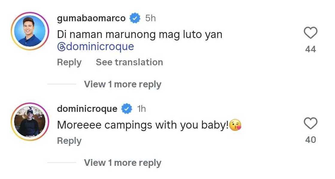 Marco Gumabao, humirit sa camping post ni Sue Ramirez kasama si Dominic Roque Marco Gumabao, humirit sa camping post ni Sue Ramirez kasama si Dominic Roque