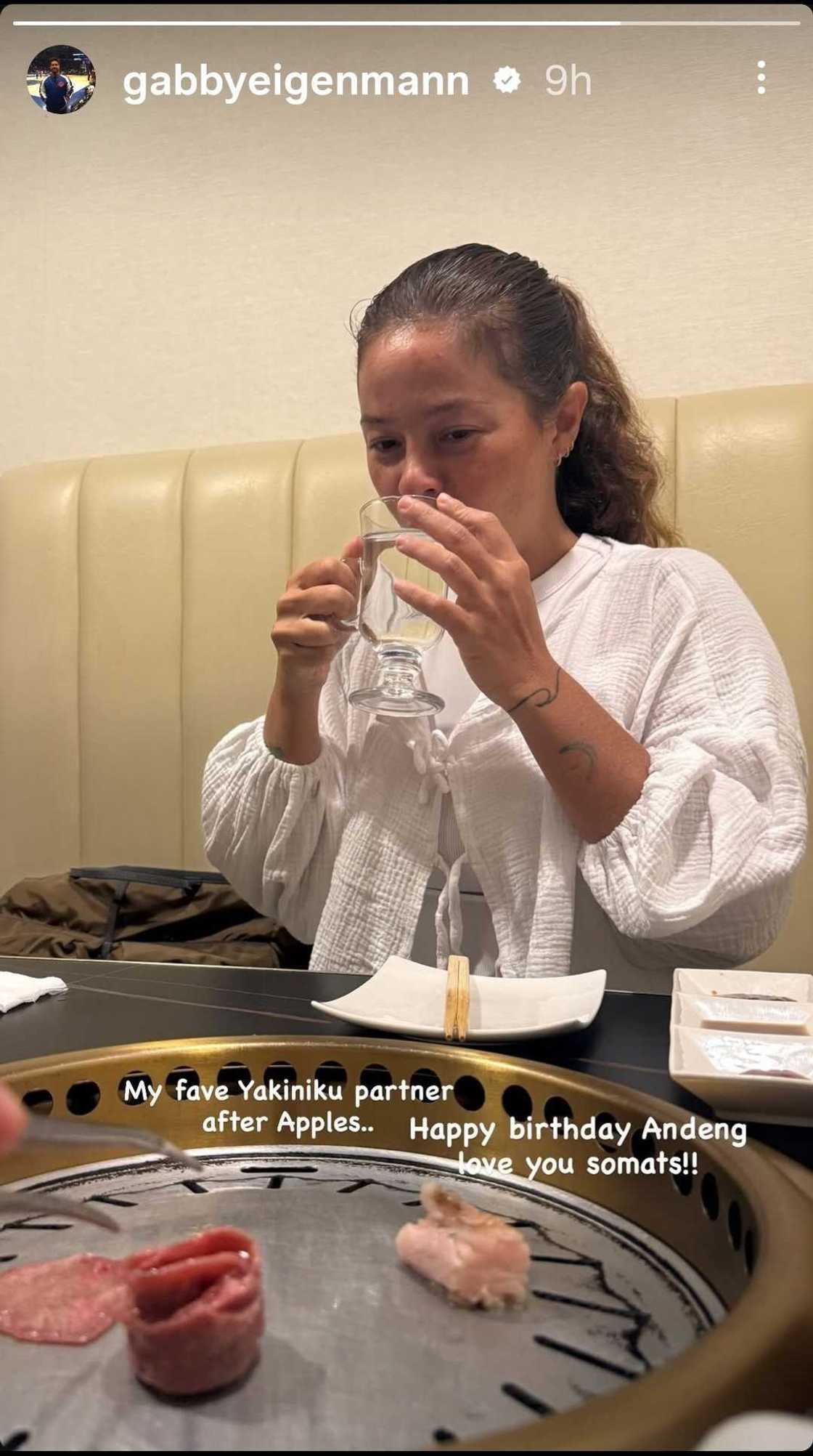 Andi Eigenmann, nakatanggap ng sweet birthday greeting mula kay Gabby Eigenman