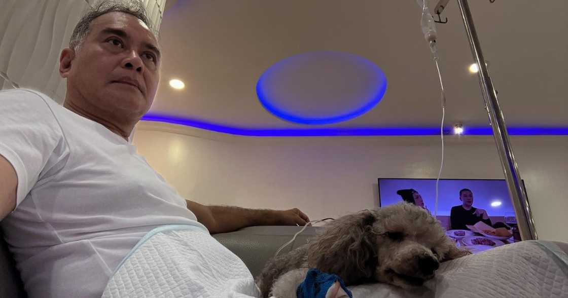 John Arcilla expresses emotional pain as his dog battles illness John Arcilla expresses emotional pain as his dog battles illness