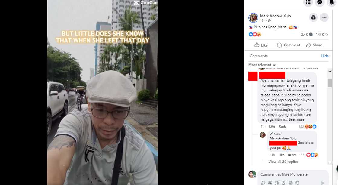 Mark Andrew Yulo, sinagot ang bumatikos sa pagpost niya ng kanyang pagbibisikleta