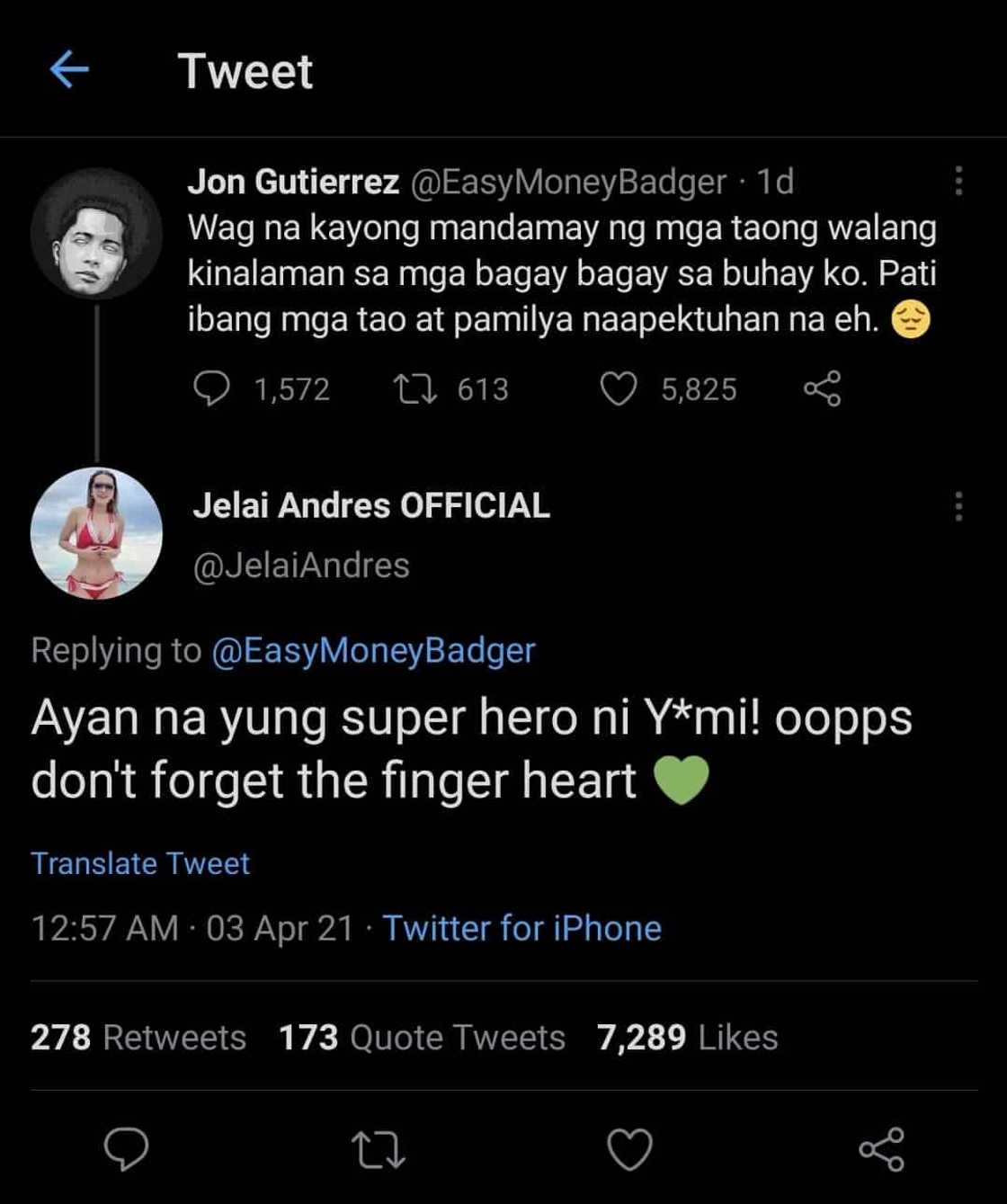 Jelai Andres, tinawag na "super hero" si Jon matapos lumabas ng mga 'ebidensya'