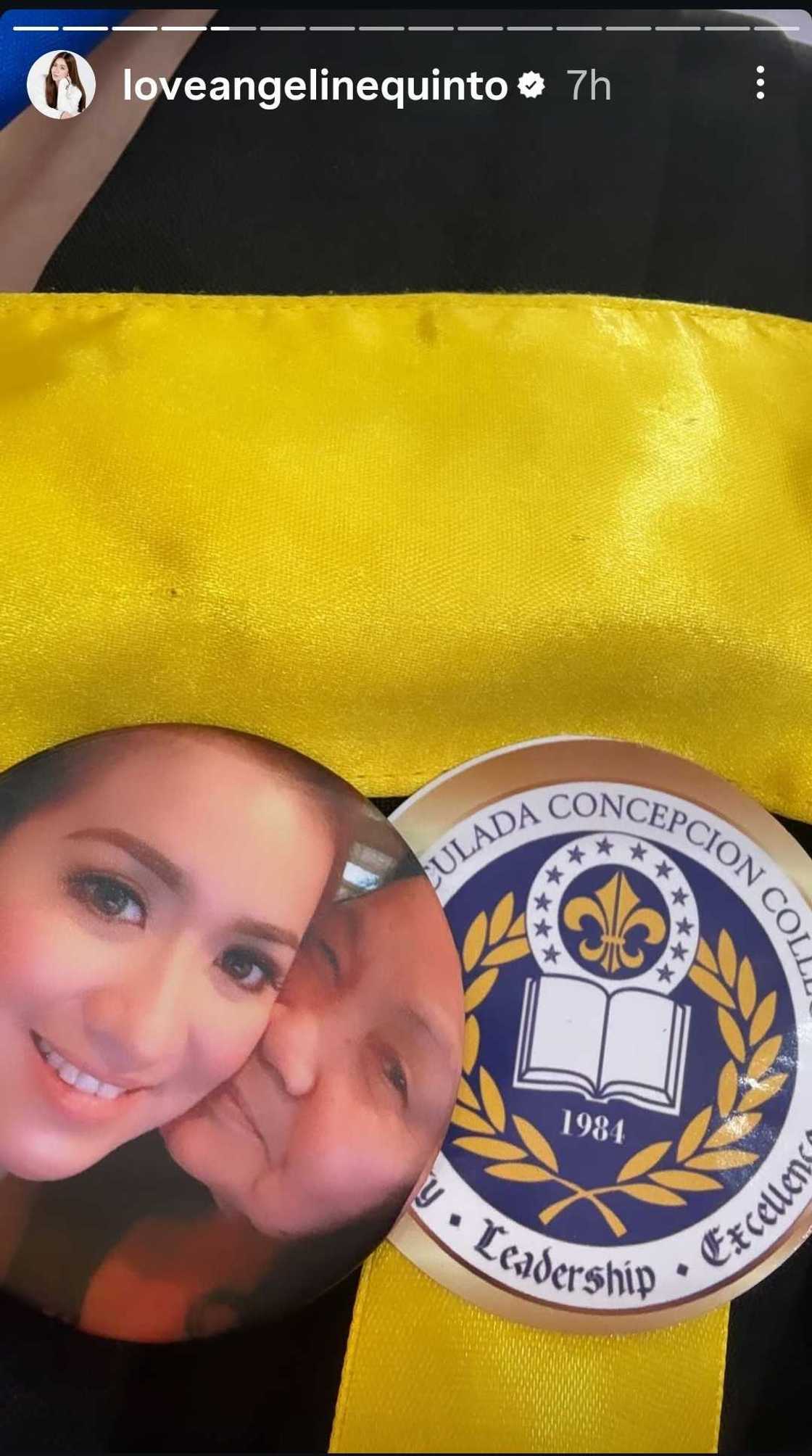 Angeline Quinto, nagtapos ng kolehiyo; may emosyonal na mensahe kay Mama Bob matapos ang tagumpay Angeline Quinto, nagtapos ng kolehiyo; may emosyonal na mensahe kay Mama Bob matapos ang tagumpay