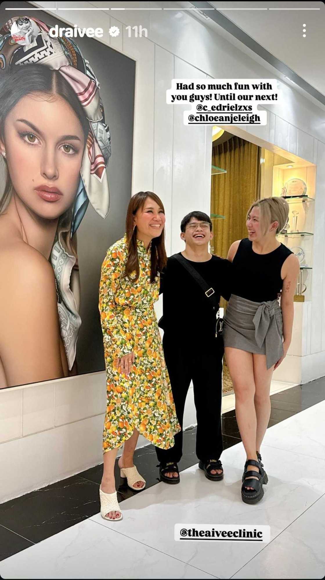 Dra. Aivee, may mensahe kina Carlos Yulo, Chloe San Jose matapos ang "Saturdate" nila